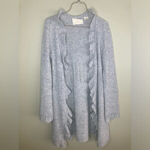 Sparrow angora duster cardigan